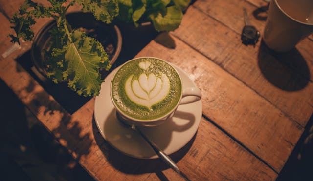 matcha cappuccino
